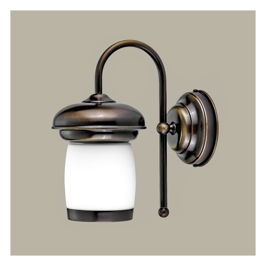 JUPITER 1265-LIVK - Wandlamp LIV 1xE27/60W patina