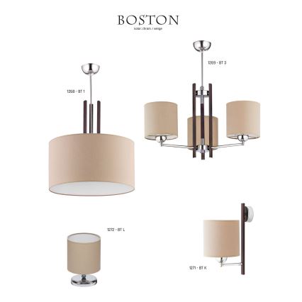 JUPITER 1268-BT1 - Hanglamp BOSTON 3xE14/40W