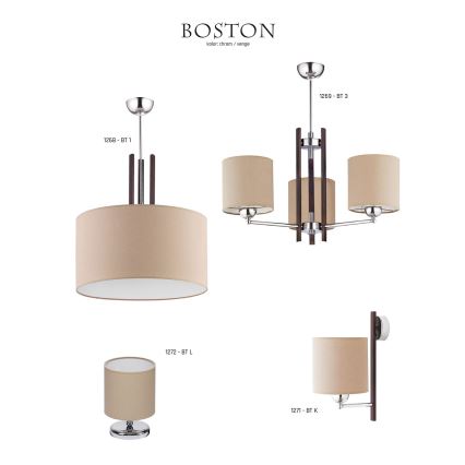 JUPITER 1269-BT3 - Hanglamp BOSTON 3xE27/60W