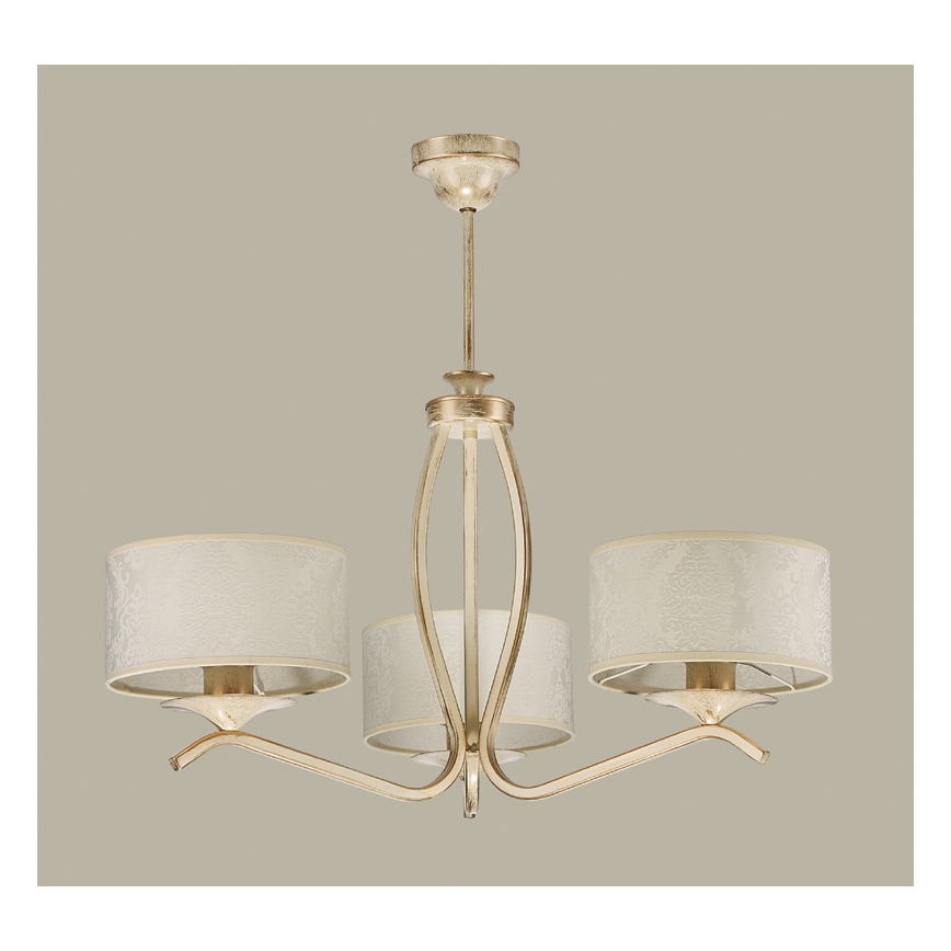 JUPITER 1274-KS3E - Hanglamp KASZMIR 3xE27/60W