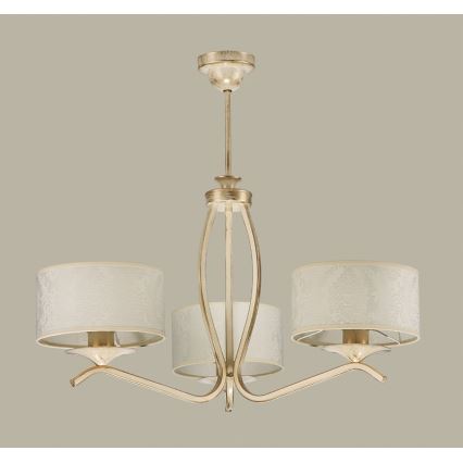 JUPITER 1274-KS3E - Hanglamp KASZMIR op stang 3xE27/60W