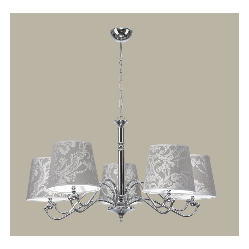 JUPITER 1289-VS5 - Hanglamp VENUS 5xE27/60W