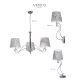 JUPITER 1289-VS5 - Hanglamp VENUS 5xE27/60W