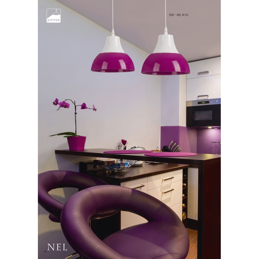 Jupiter 1397 - NEL NE M FU - Hanglamp 1xE27/60W/230V