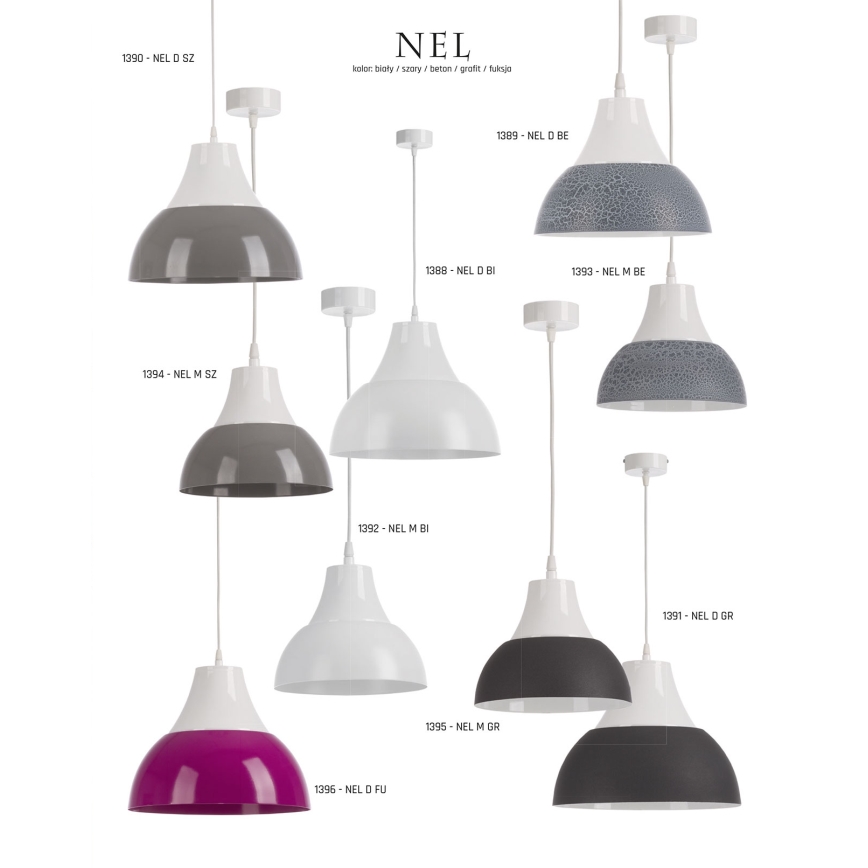 Jupiter 1397 - NEL NE M FU - Hanglamp 1xE27/60W/230V