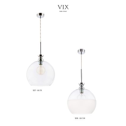 Jupiter 1577 - VIX TR - Hanglamp VIX E27/60W