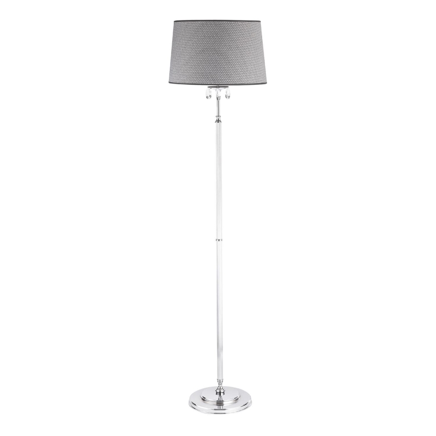Jupiter 1609 - EG P CH - Kristallen staande lamp EGIDA 3xE27/60W/230V