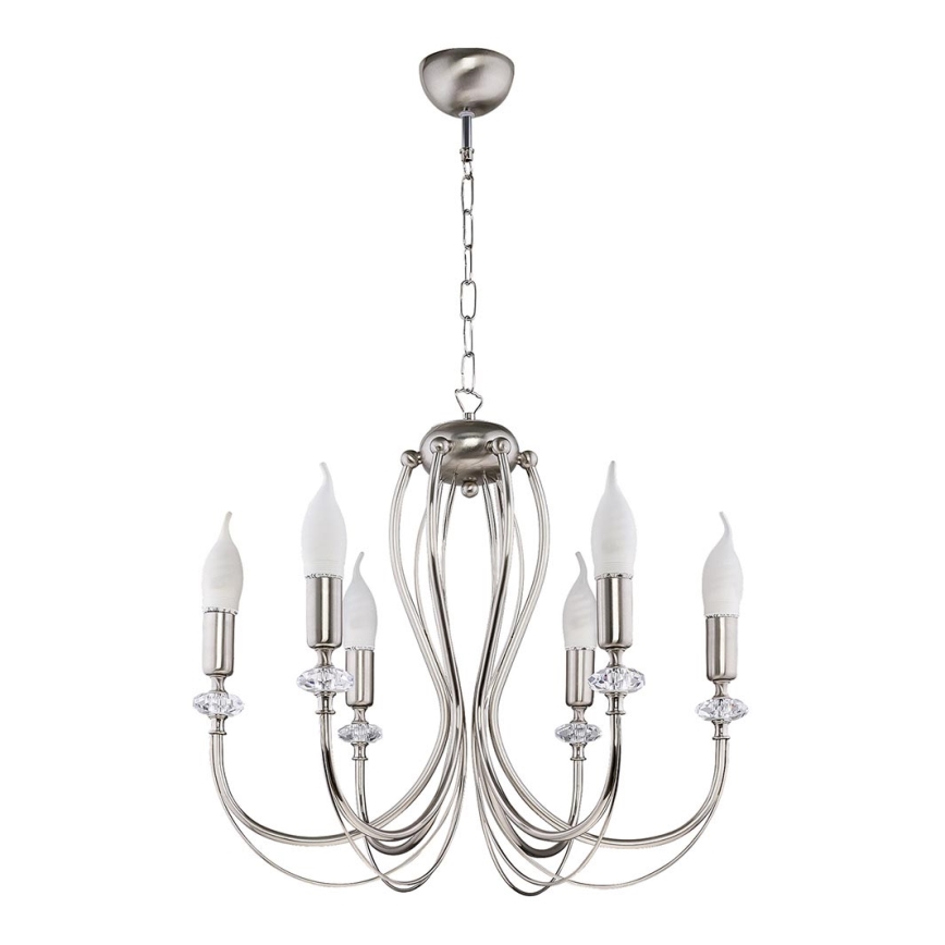 Jupiter 1616 - Hanglamp aan ketting MELODY 6xE14/40W/230V