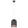 Jupiter 1647 - Hanglamp aan koord DIXON 1xE27/60W/230V koper/wit