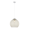 Jupiter 1832 - ASTI - Hanglamp aan koord ASTI 1xE27/60W/230V zilver