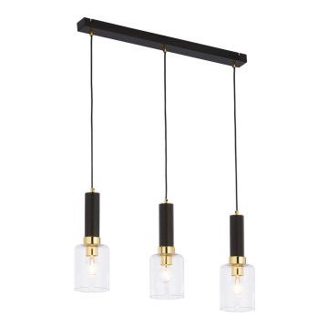 Jupiter 1866 - TU3 - Hanglamp aan koord TULUZA 3xE27/60W/230V gouden