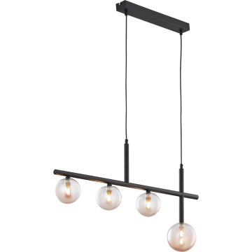 Jupiter 1905 - Hanglamp met kabel NEPTUN 4xG9/14W/230V zwart