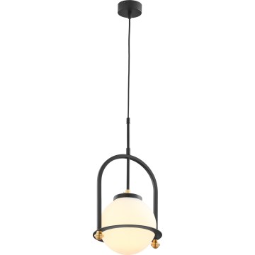 Jupiter 1912 - Hanglamp met snoer ROSSO 1xE27/15W/230V zwart