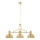 Jupiter 1915 - Koperen Hanglamp PLATINO 3x E27 / 60W / 230V