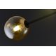 Jupiter 1994 - Hanglamp met vaste pendel MOKA 4xGU10/10W/230V + 4xG9/10W/230V zwart/beige