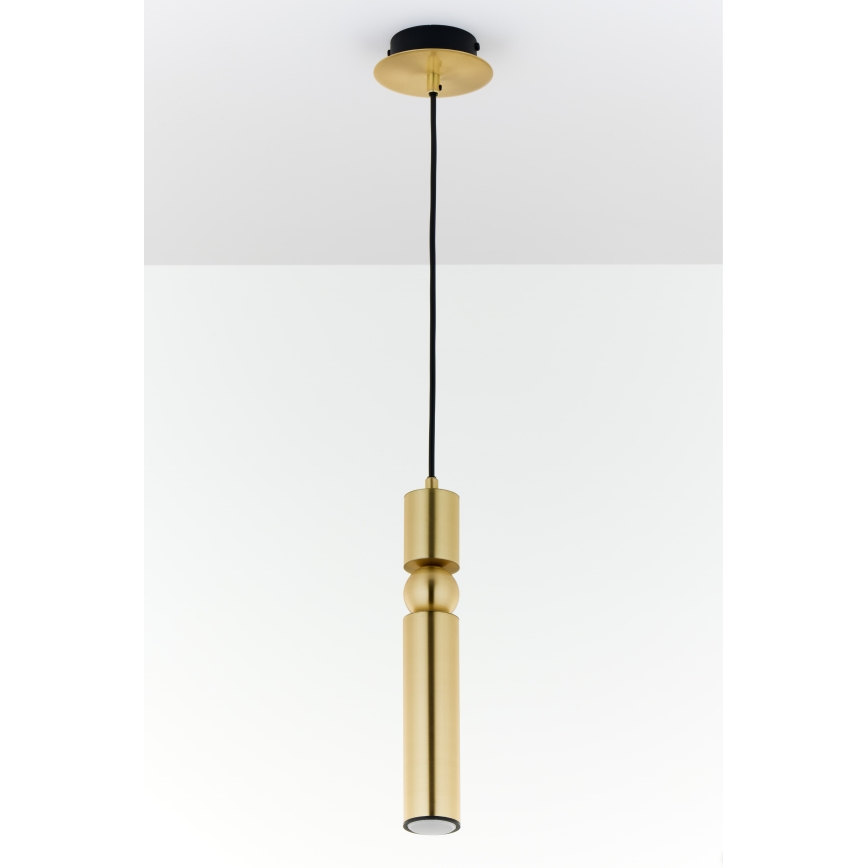 Jupiter 2009 - Hanglamp aan een koord ALAS 1xGU10/10W/230V goud