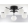 Jupiter 2049 - Plafondkroonluchter PRATO 5xG9/14W/230V zwart/wit