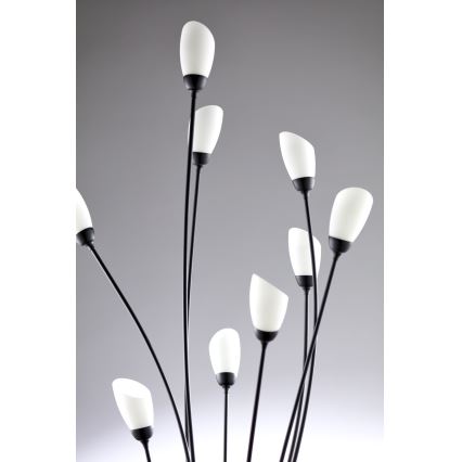 Jupiter 2058 - Vloerlamp GLORIOSA 9xG9/14W/230V zwart