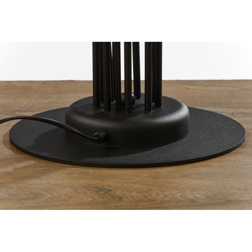 Jupiter 2058 - Vloerlamp GLORIOSA 9xG9/14W/230V zwart