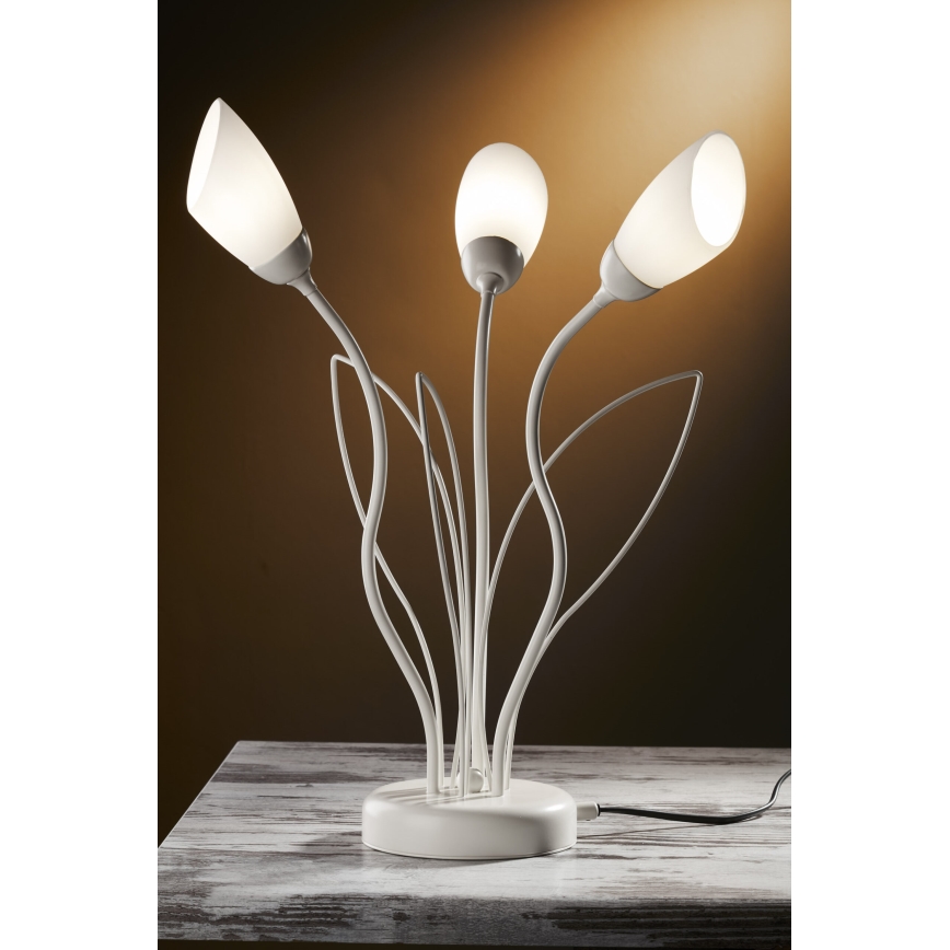 Jupiter 2060 - Tafellamp GLORIOSA 3xG9/14W/230V crème