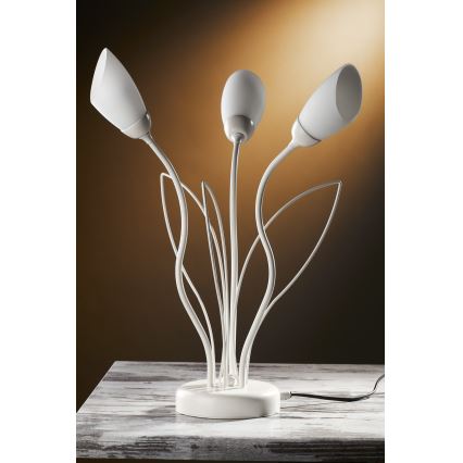 Jupiter 2060 - Tafellamp GLORIOSA 3xG9/14W/230V crème