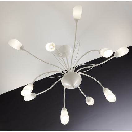 Jupiter 2061 - Kroonluchter met staaf GLORIOSA 10xG9/14W/230V crème