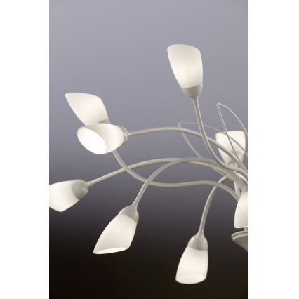 Jupiter 2062 - Kroonluchter met ketting GLORIOSA 15xG9/14W/230V crème