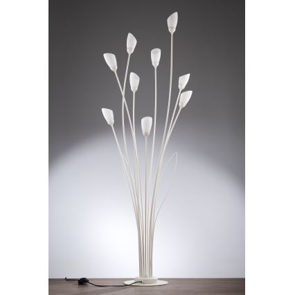 Jupiter 2063 - Vloerlamp GLORIOSA 9xG9/14W/230V crème