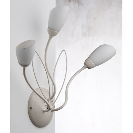 Jupiter 2064 - Wandlamp GLORIOSA 3xG9/14W/230V crème