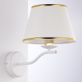 Jupiter 2086 - Wandlamp SAMBA 1xE27/15W/230V wit/goud