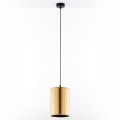 Jupiter 2090 - Pendellamp met snoer CORTINA 1xE27/15W/230V goud/zwart