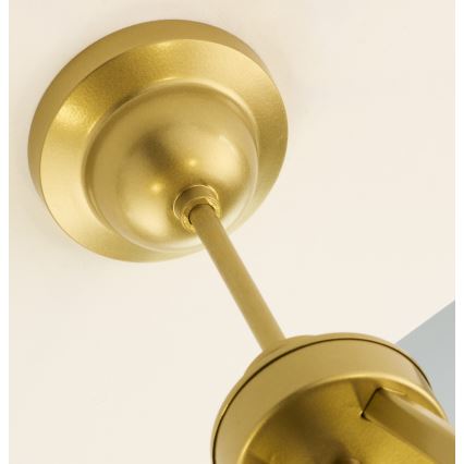 Jupiter 2110 - Hanglamp met staaf KASZMIR 5xE27/15W/230V wit/goud/marmerdecor