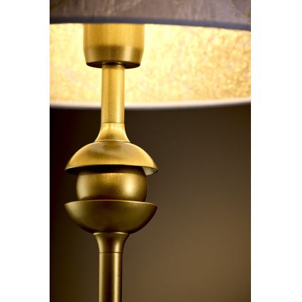 Jupiter 2112 - Tafellamp KASZMIR 1xE27/15W/230V wit/goud/marmerdecor