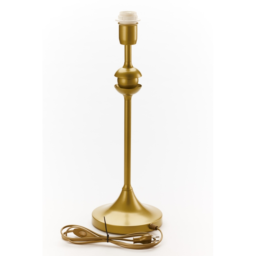 Jupiter 2112 - Tafellamp KASZMIR 1xE27/15W/230V wit/goud/marmerdecor