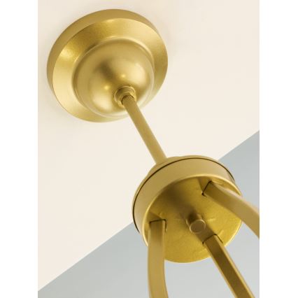 Jupiter 2113 - KASZMIR staafkroonluchter 3xE27/15W/230V blauw/goud