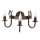 Jupiter 226 - KO K 3 - Wandlamp KORONA 3xE14/40W/230V