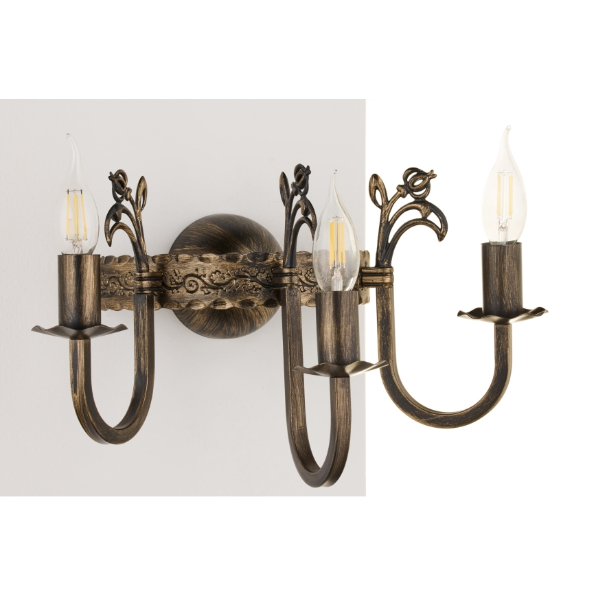 Jupiter 226 - KO K 3 - Wandlamp KORONA 3xE14/40W/230V