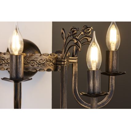 Jupiter 226 - KO K 3 - Wandlamp KORONA 3xE14/40W/230V