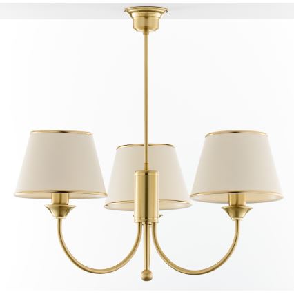 Jupiter 284- CL 3 - Klassieke hanglamp met stang 3xE27/60W/230V