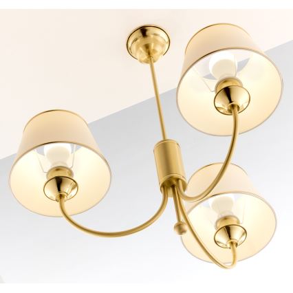 Jupiter 284- CL 3 - Klassieke hanglamp met stang 3xE27/60W/230V