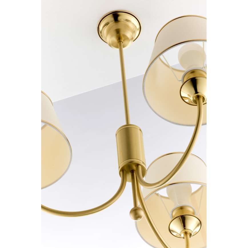 Jupiter 284- CL 3 - Klassieke hanglamp met stang 3xE27/60W/230V