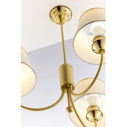 Jupiter 284- CL 3 - Klassieke hanglamp met stang 3xE27/60W/230V