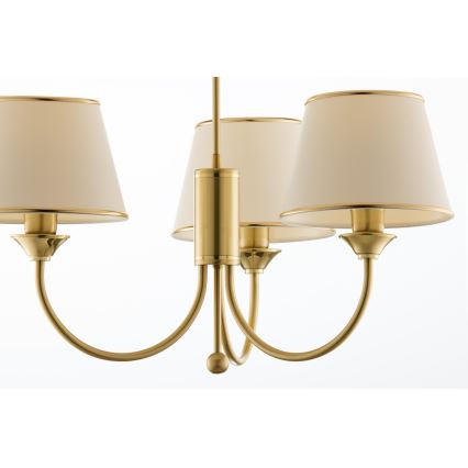 Jupiter 284- CL 3 - Klassieke hanglamp met stang 3xE27/60W/230V