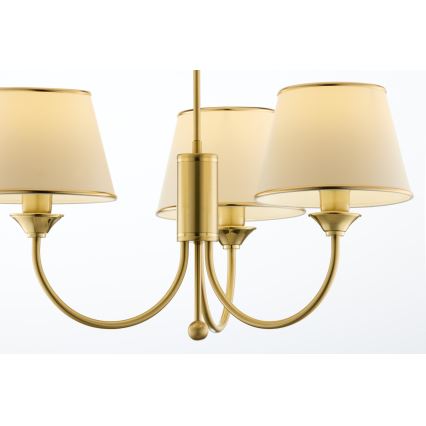 Jupiter 284- CL 3 - Klassieke hanglamp met stang 3xE27/60W/230V