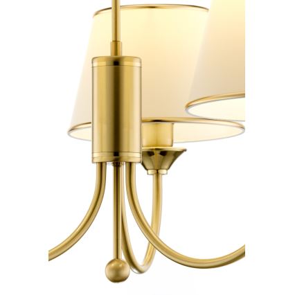 Jupiter 284- CL 3 - Klassieke hanglamp met stang 3xE27/60W/230V