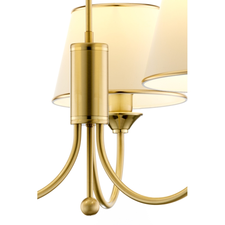 Jupiter 284- CL 3 - Klassieke hanglamp met stang 3xE27/60W/230V