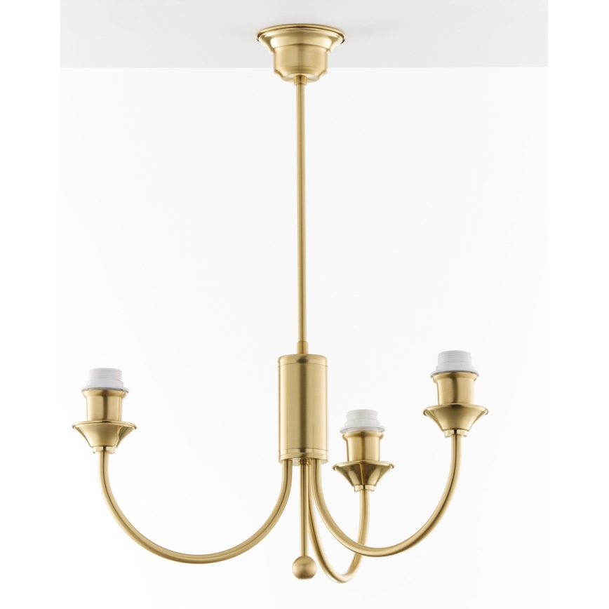 Jupiter 284- CL 3 - Klassieke hanglamp met stang 3xE27/60W/230V