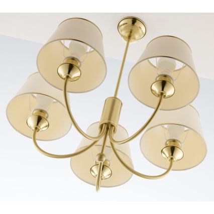 Jupiter 286 - CL 5 - CLASSIC kroonluchter met staaf 5xE27/60W/230V