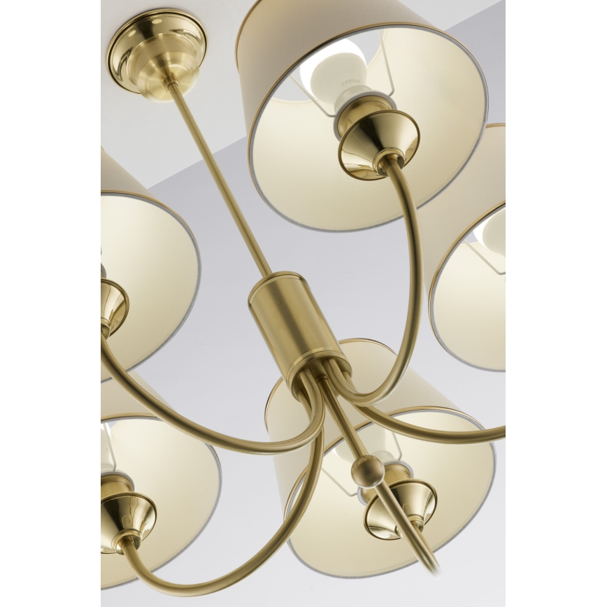 Jupiter 286 - CL 5 - CLASSIC kroonluchter met staaf 5xE27/60W/230V