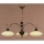 Jupiter 391 BO-3 - Hanglamp aan ketting BOLERO 3xE27/60W/230V